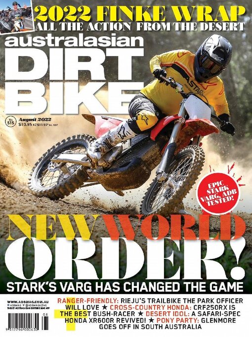 Title details for Australasian Dirt Bike Magazine by Citrus Media Digital Pty Ltd - Available
